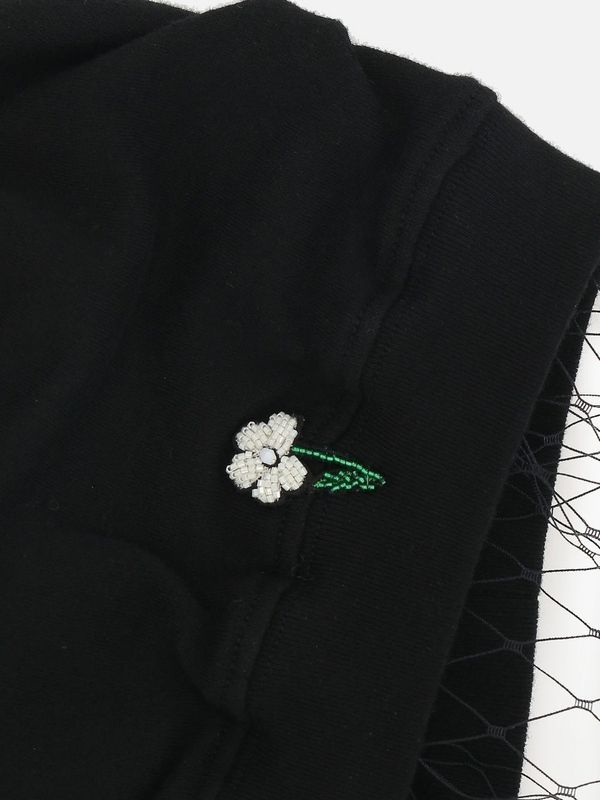 Flower Decoration Beanie