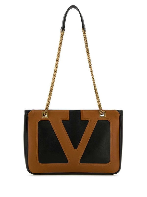 Viva Superstar Leather Small Tote
  Bag