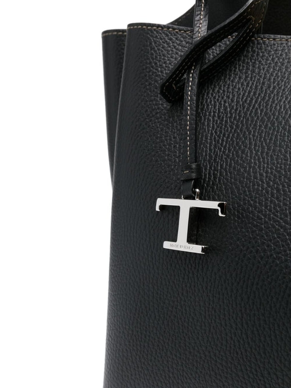Toz Black Tote Bag
