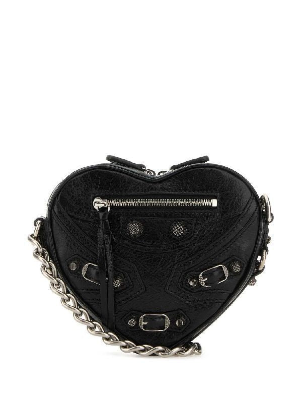 Cagole Heart Mini Chain Cross
  Bag