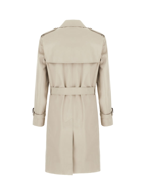 Cotton Blend Trench Coat