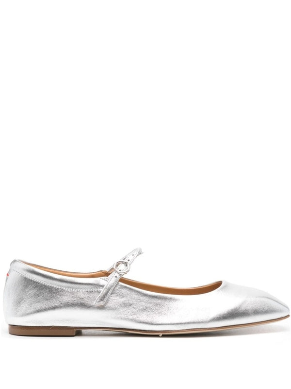 Aidy Silver Flat Shoes