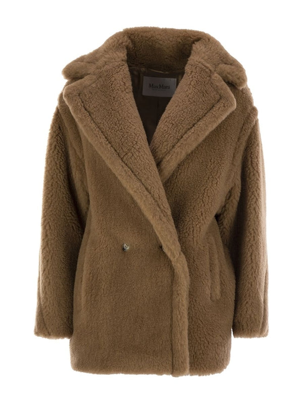 Double
  Breasted Shearling Jacket