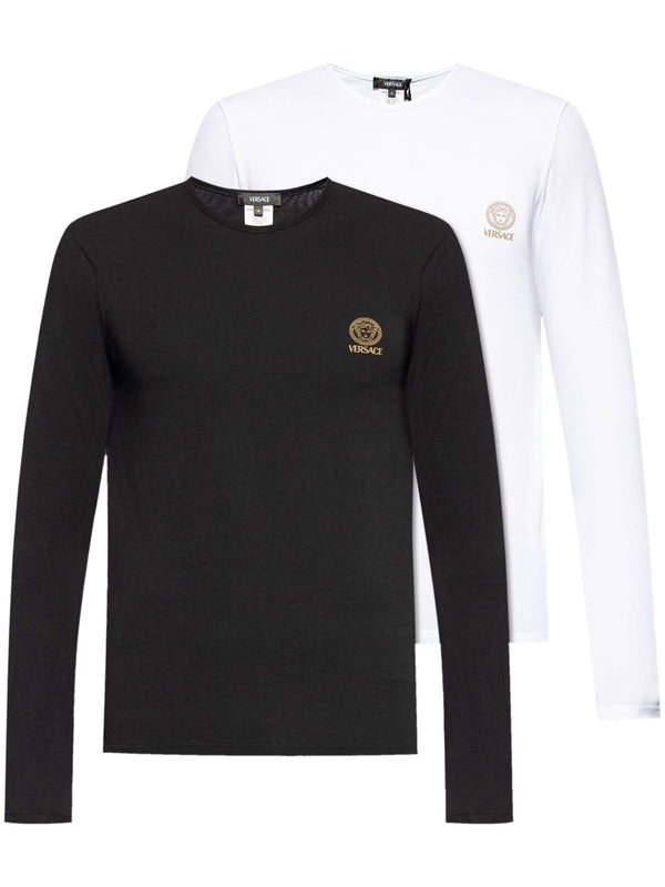 Versace Multicolor Long Sleeve Top