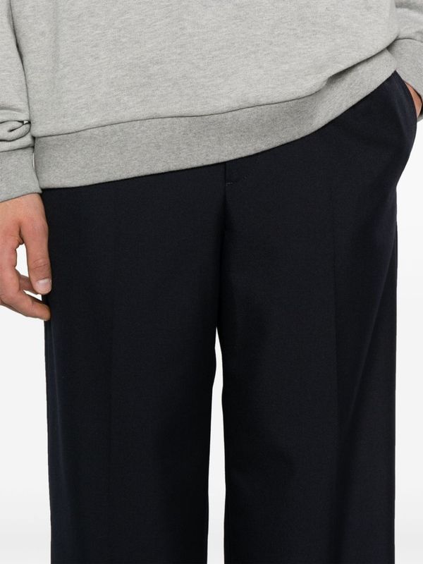 Wool Blend Twill Pants