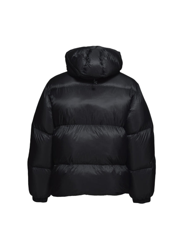 Nylon Hood Down Jacket