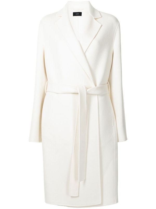 Cenda Belted Cashmere Coat