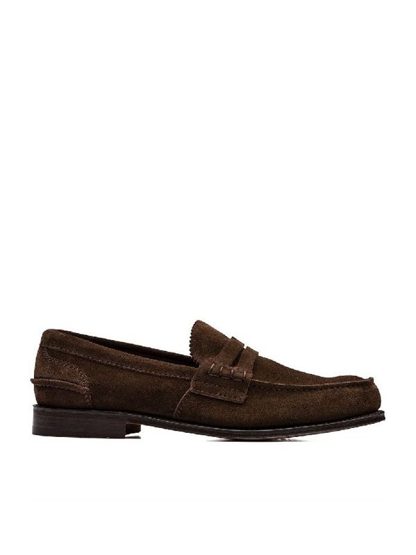 Pembrey Suede Penny Loafers