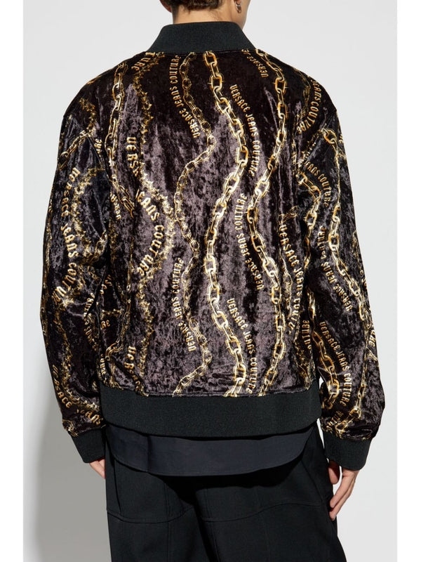 Allover Print Bomber Jacket