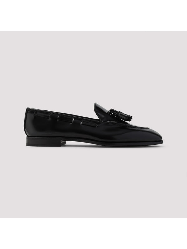 Tassel Detail Calfskin Loafers