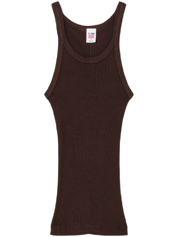 Rib Cotton Tank Top