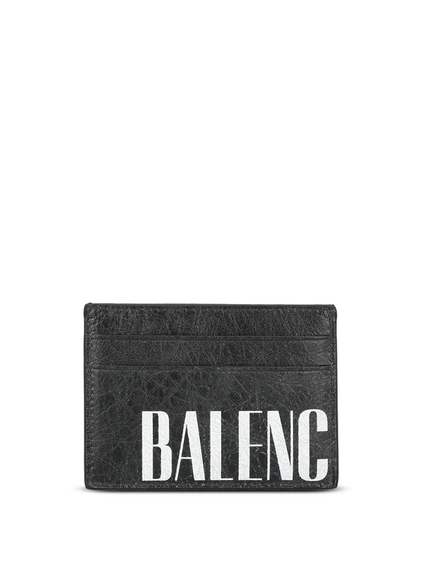 Balenciaga Black Card Wallet