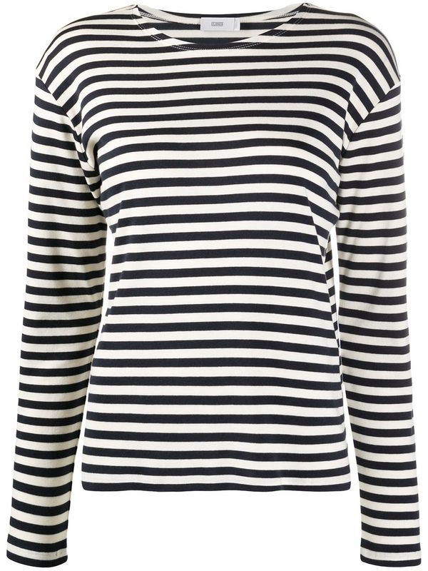 Stripe Cotton
  Long Sleeve Top