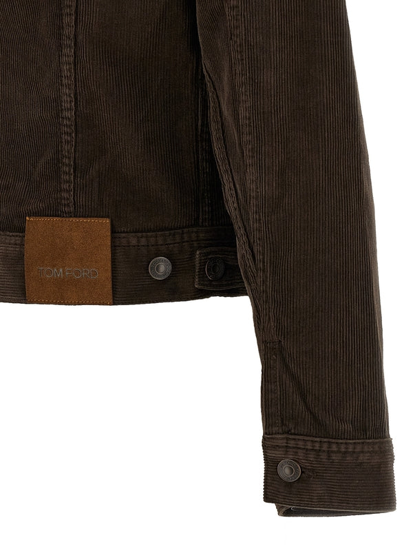 Tom Ford Brown Trucker