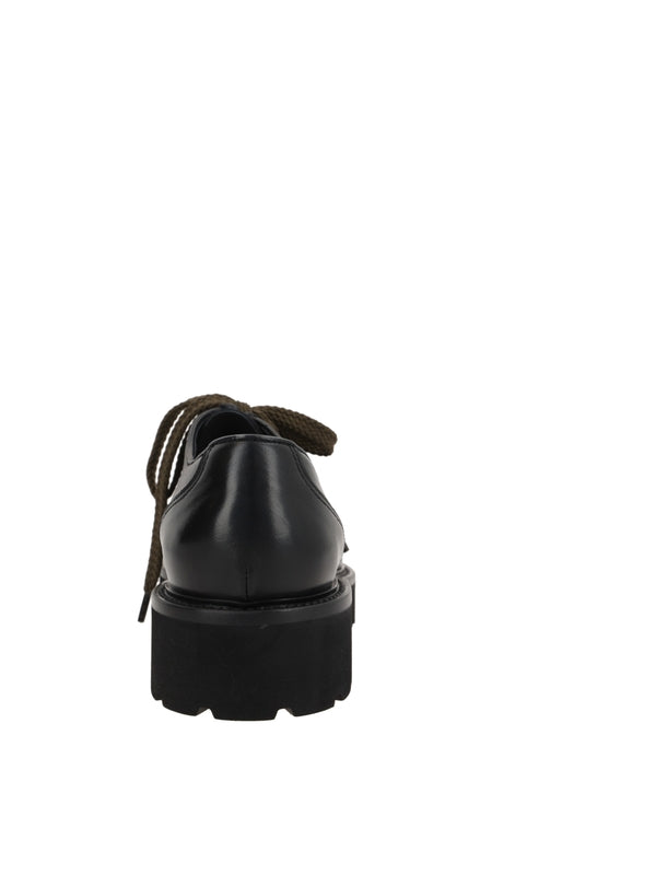 Doucal'S Black Lace-Ups