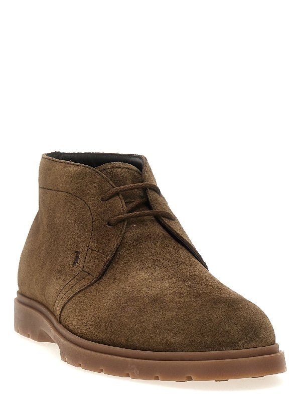 Suede Leather Desert Boots