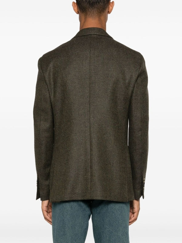 Wool Cashmere Tailored Jacket