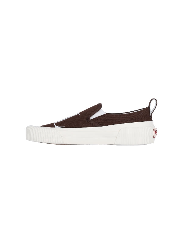 Vltn Logo Printing Slip-On Sneakers