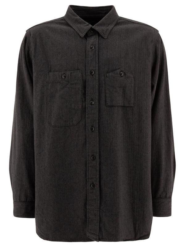 Work Cotton Flannel Shirt