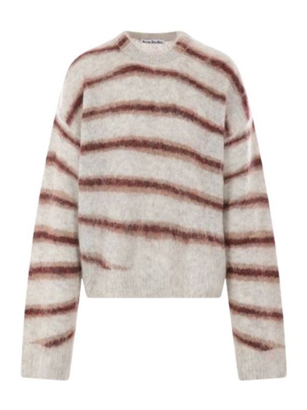 Wool Blend Striped Sweater