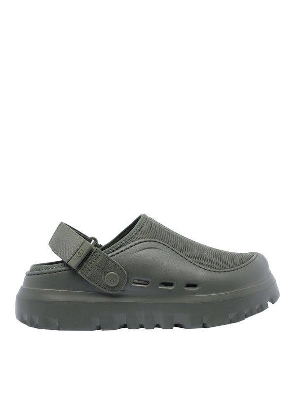 PEAKMOD Logo Detail Sandals