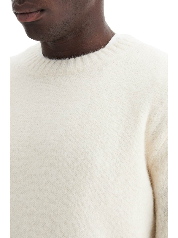 Alpaca Blend Crewneck Knit - Jente