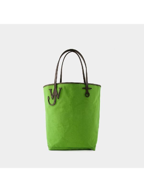 Tall Anchor Handle Canvas Tote Bag