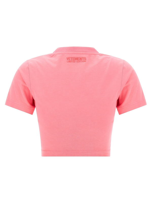 Logo Printing
  Cropped Short Sleeve T-Shirt