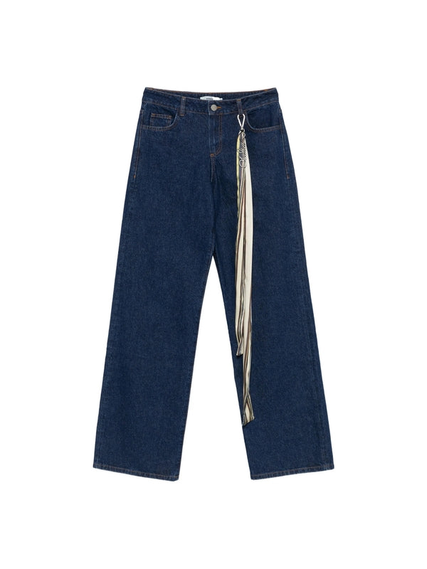Siedrés Navy Denim Pants