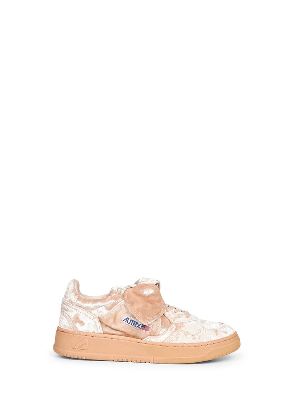 Autry Beige Low Top Sneakers