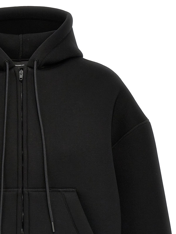 Drawstring
  Hooded Zip-Up