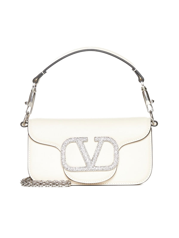 Valentino White Tote Bags