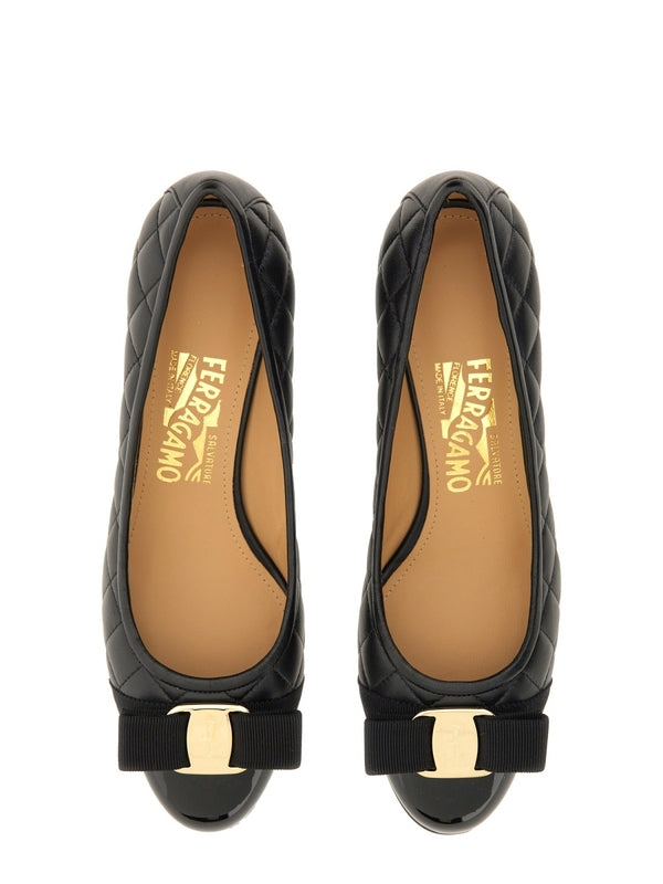 FERRAGAMO Ferragamo Black Pumps Heels | jentestore