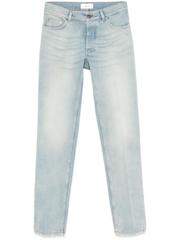 Washing Straight Denim Pants