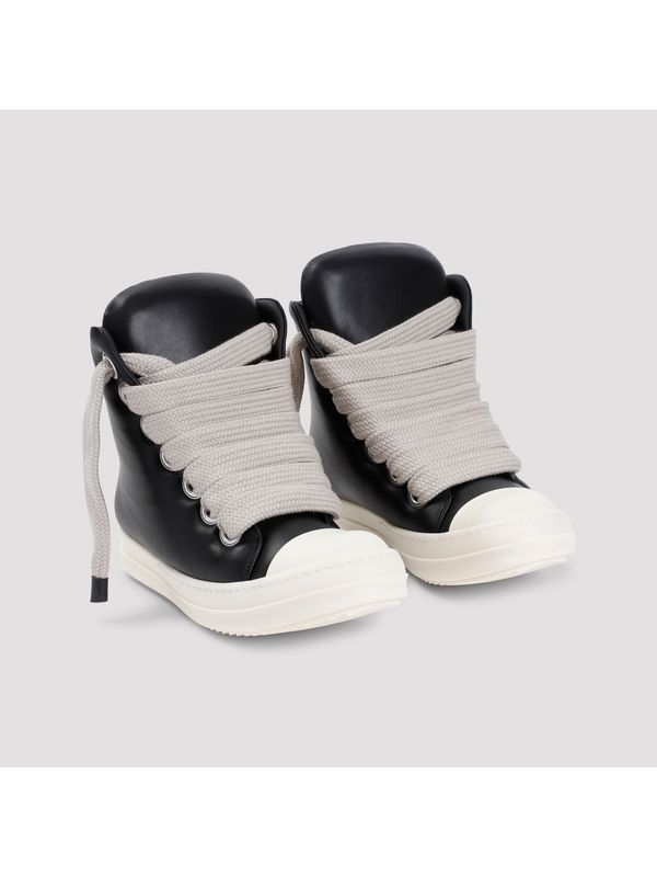 Jumbo Leather High-top Sneakers