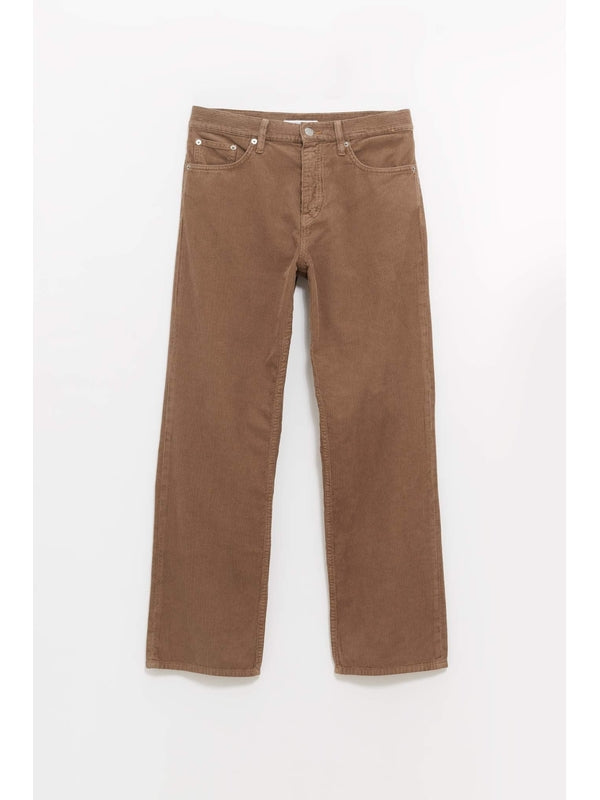 Straight Cotton Pants