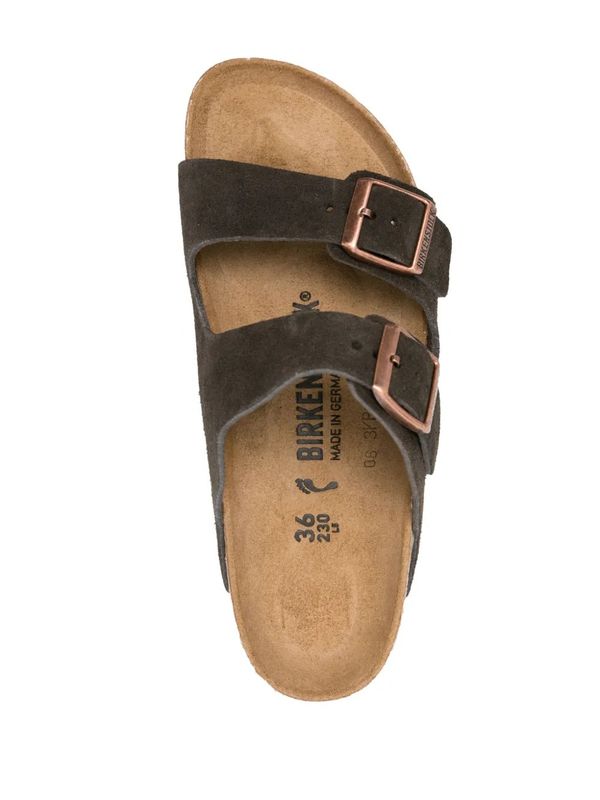 Arizona Double Buckle Suede
  Sandals