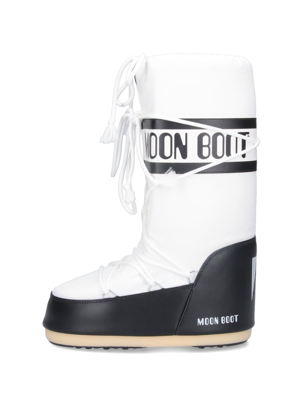 Icon Logo Lace-Up Boots