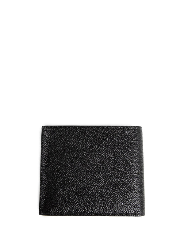 Stencil Logo Leather Bifold Wallet