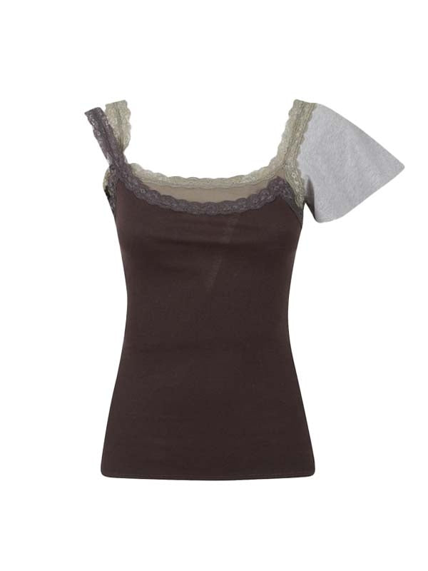 All-In Brown Half Sleeve