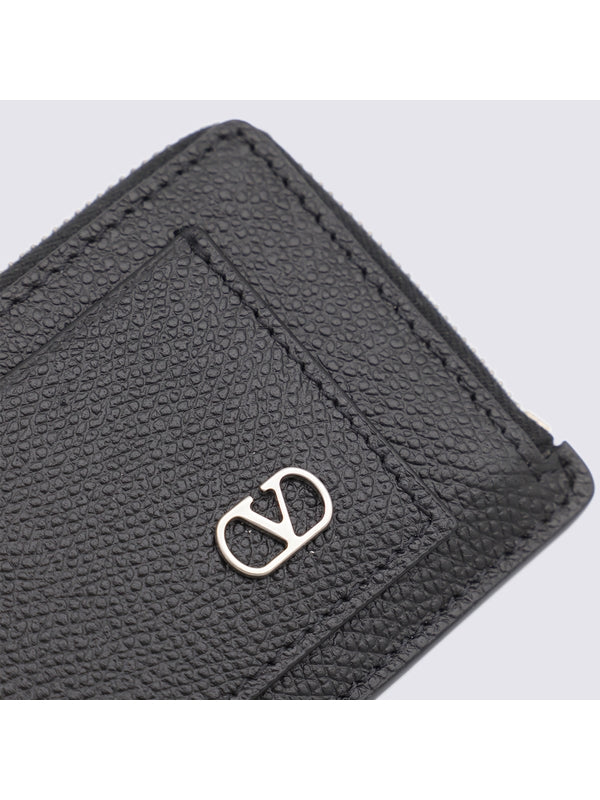 Valentino Black Card Holders