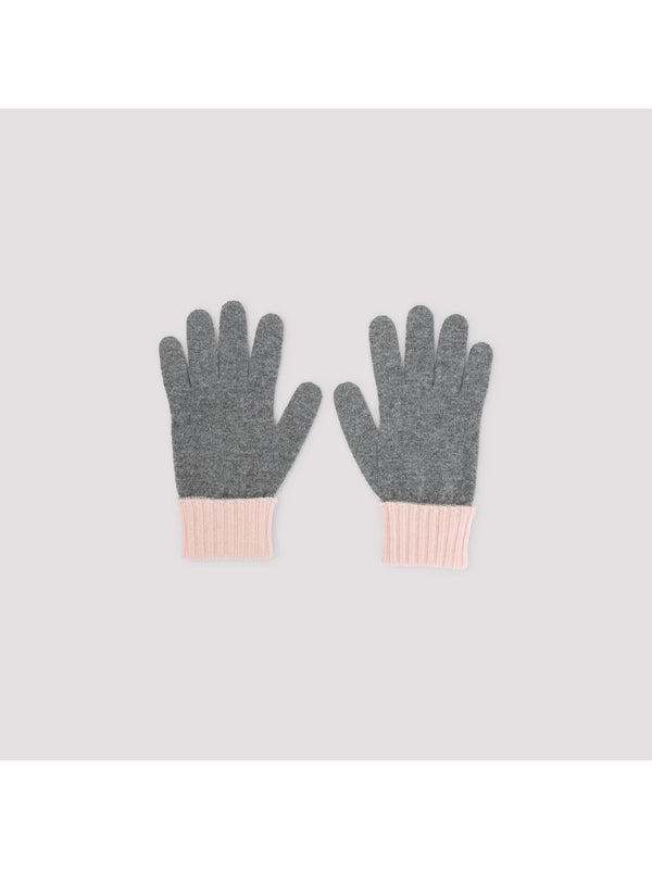 Gucci Grey Wool Gloves