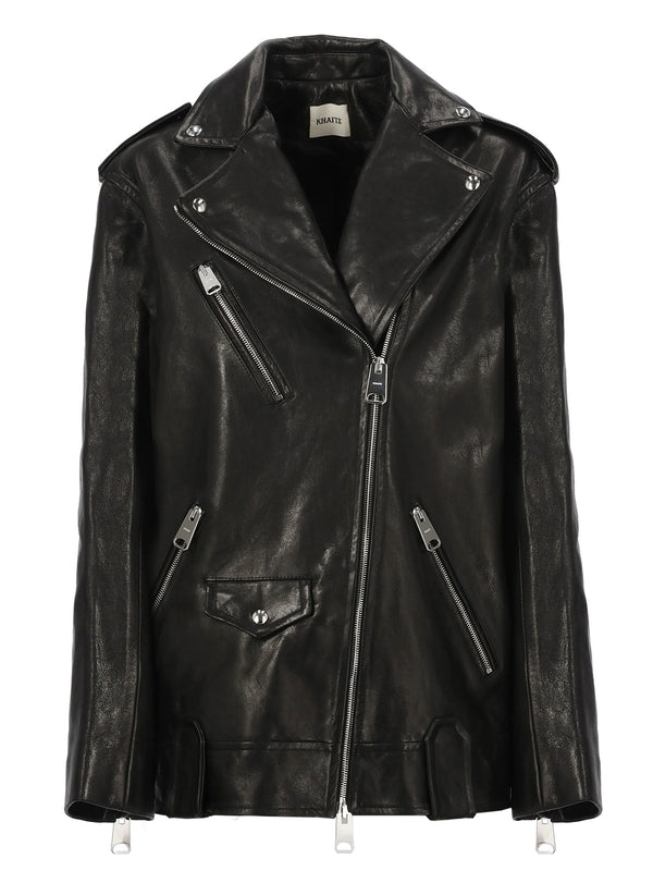 Hanson Leather Biker Jacket