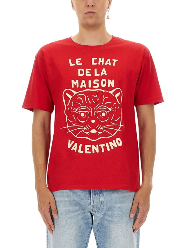 Valentino Red Half Sleeve