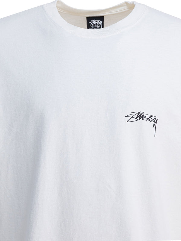 Stussy White Half Sleeve