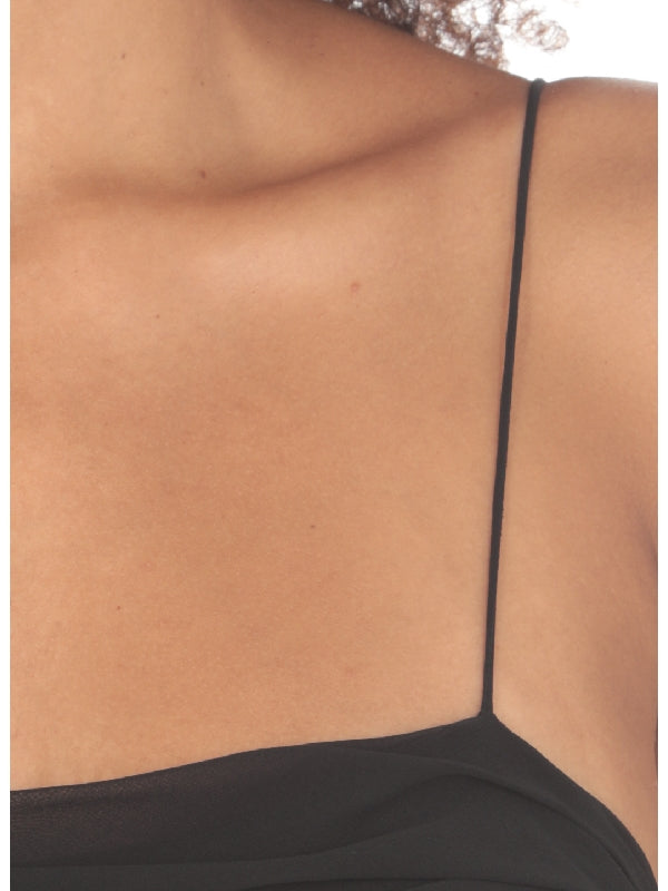 Lally Silk Bustier Dress