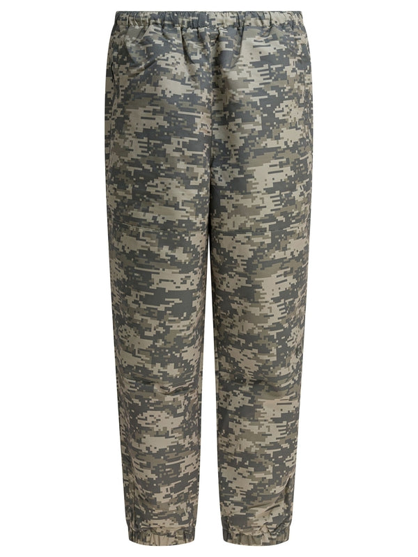 Stussy Green Camouflage Casual Pants