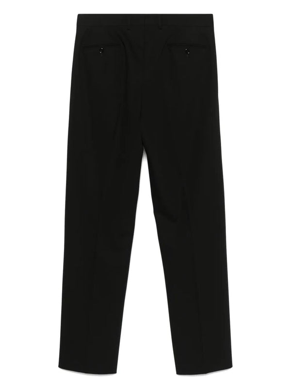 Tapered Wool Tailored Pants