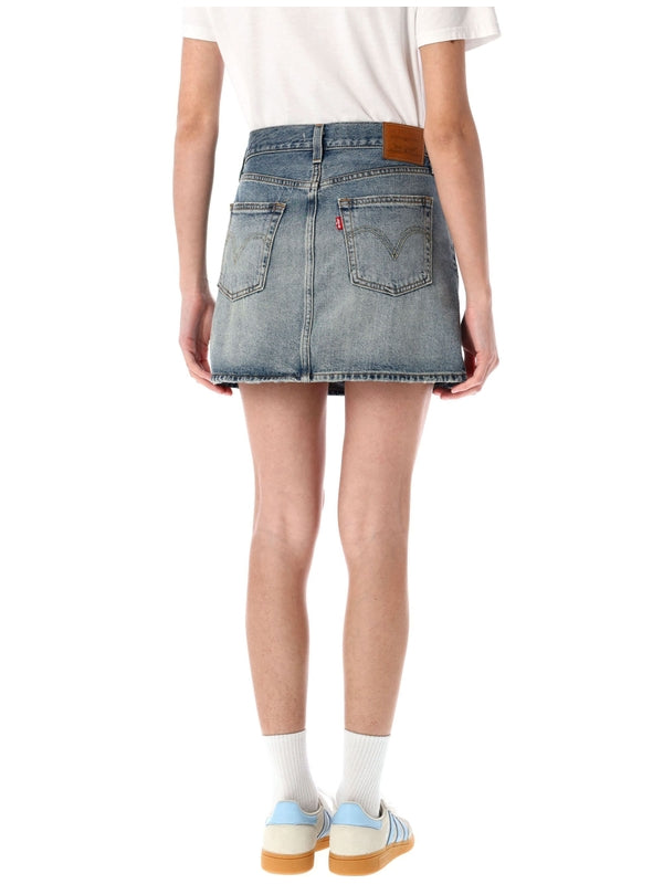 Levis Blue Skirt