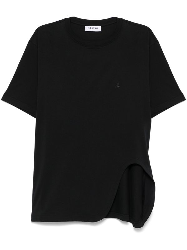 Hem Detail Cotton Short Sleeve T-Shirt